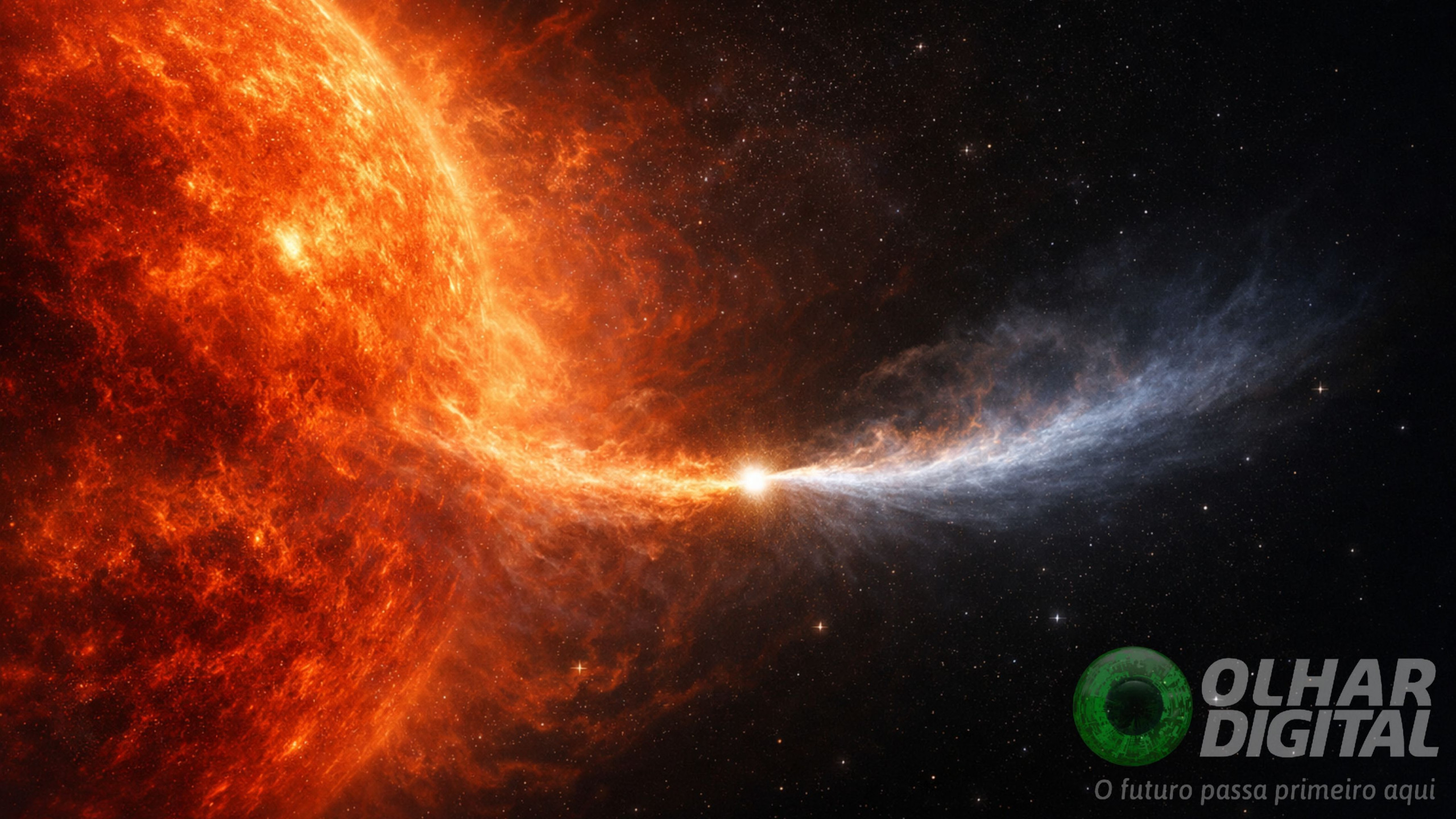 Hubble confirma estrela companheira que explica oscilações de brilho de Betelgeuse - Imagem do artigo