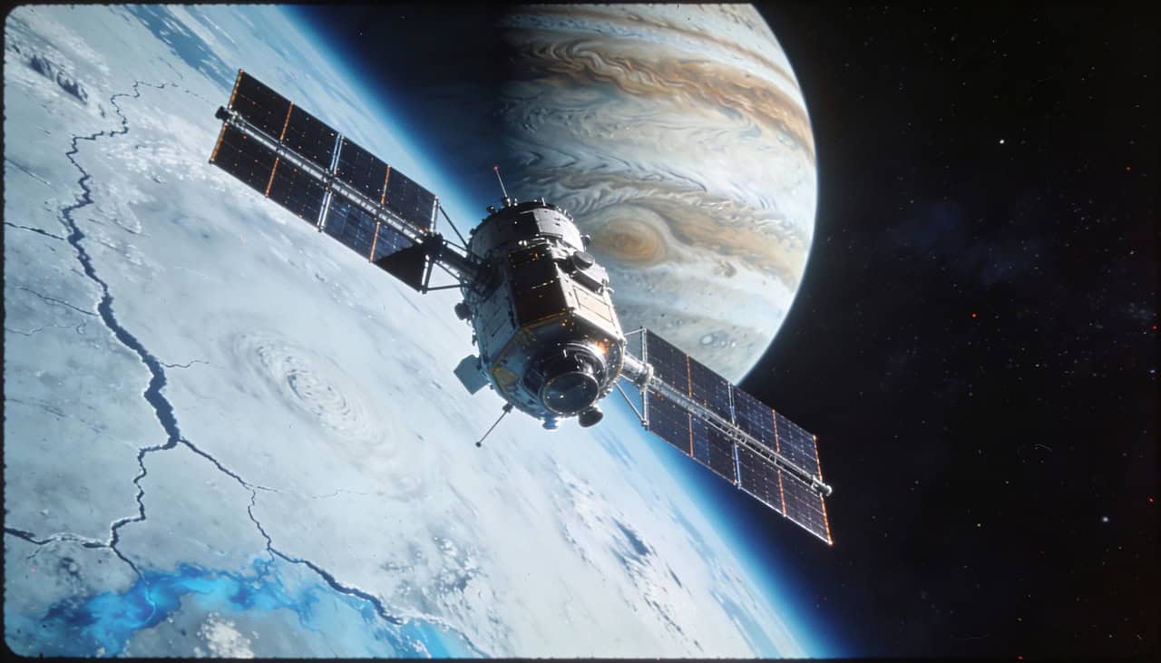 NASA inicia missão Europa Clipper para investigar possível vida na lua gelada de Júpiter - Imagem do artigo