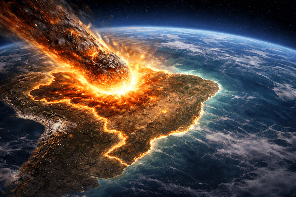 Descoberto no Brasil campo de tectitos de 6,3 milhões de anos, prova de impacto extraterrestre - Imagem do artigo