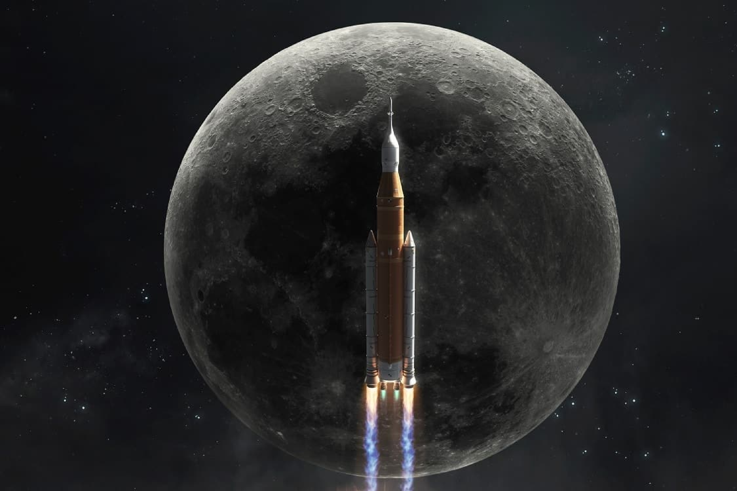 Artemis II é posicionado na plataforma e aguarda ensaio decisivo para decolagem rumo à Lua - Imagem do artigo