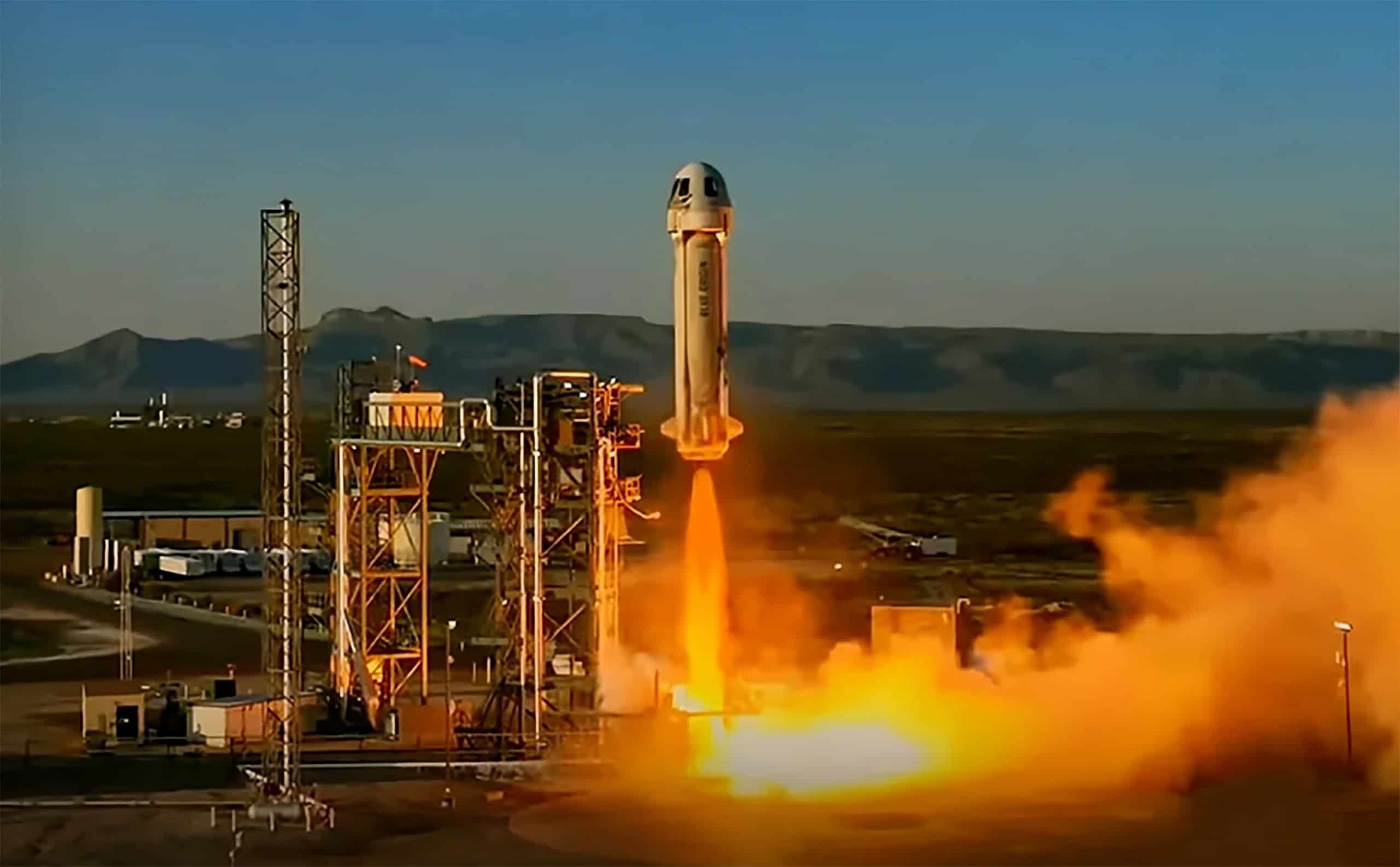 Blue Origin agenda voo suborbital turístico com seis passageiros para quinta-feira - Imagem do artigo